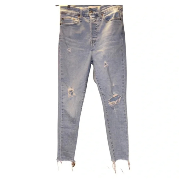 Levi's Light Wash Wedgie Skinny Size 28 - Picture 2 of 7